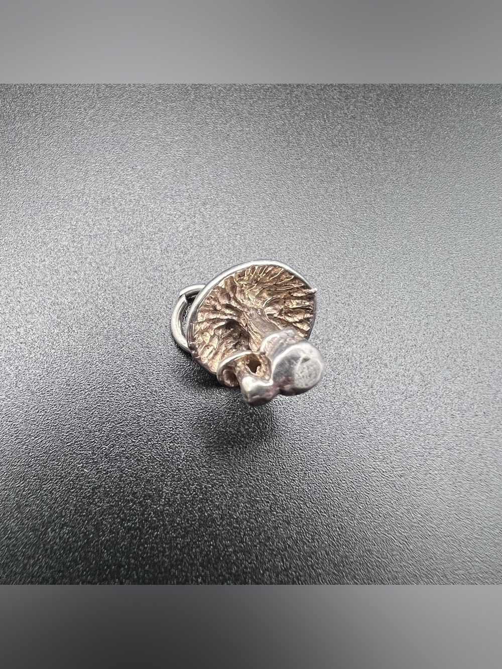 Sterling Silver Mushroom Charm - Picture 3 of 6